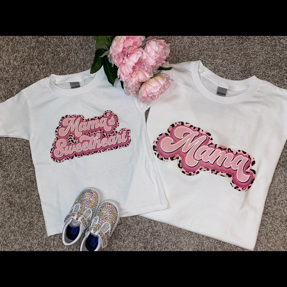 New Mommy Daughter Matching Shirts!